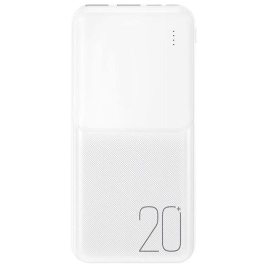 Externer Akku XO Design PR252, 20000mAh, 10W, 2 x USB-A, Weiß