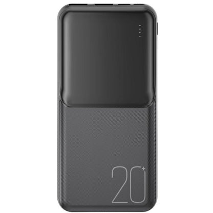 Externer Akku XO Design PR252, 20000mAh, 10W, 2 x USB-A, Schwarz