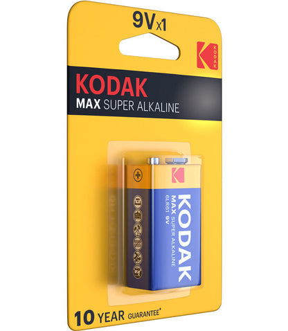 Kodak Max Alkaline Batterie, 6LR61 (9V)