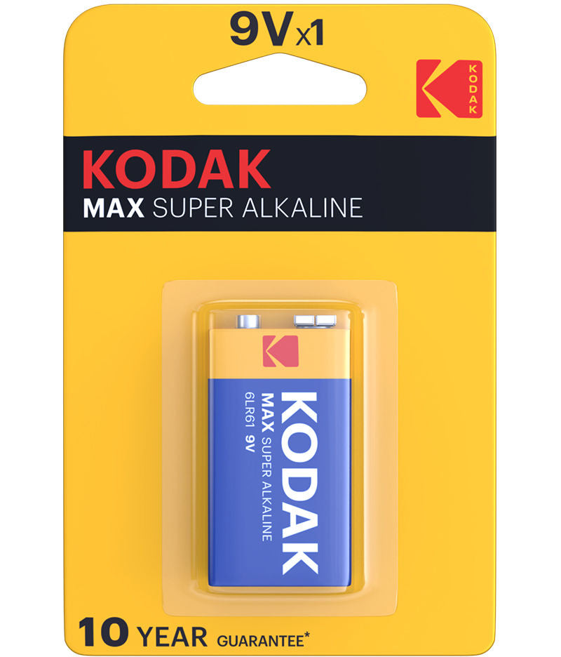 Kodak Max Alkaline Batterie, 6LR61 (9V)