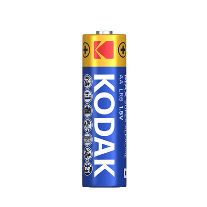 Kodak Max Alkaline batterij, AA / LR6, set van 4 stuks EKSTD30952867P4