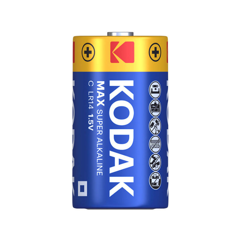 Kodak Max Alkaline batterij, LR14 Set van 2 stuks