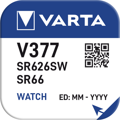 Varta batterij, AG4 / V377