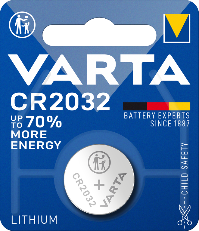 Varta-batterij, CR2032