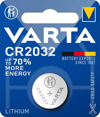 Varta-batterij, CR2032