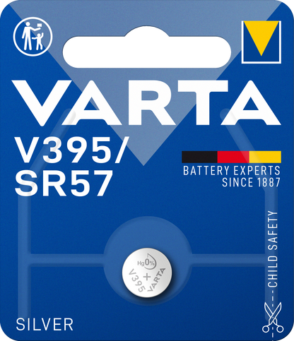 Varta batterij, V395 / SR57