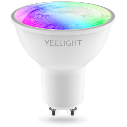 Ampoule LED Yeelight W1, Wi-Fi, GU10, 4.5W, 2700K - 6500K, 350lm, Set 4 pièces, Multicolore YLDP004-A