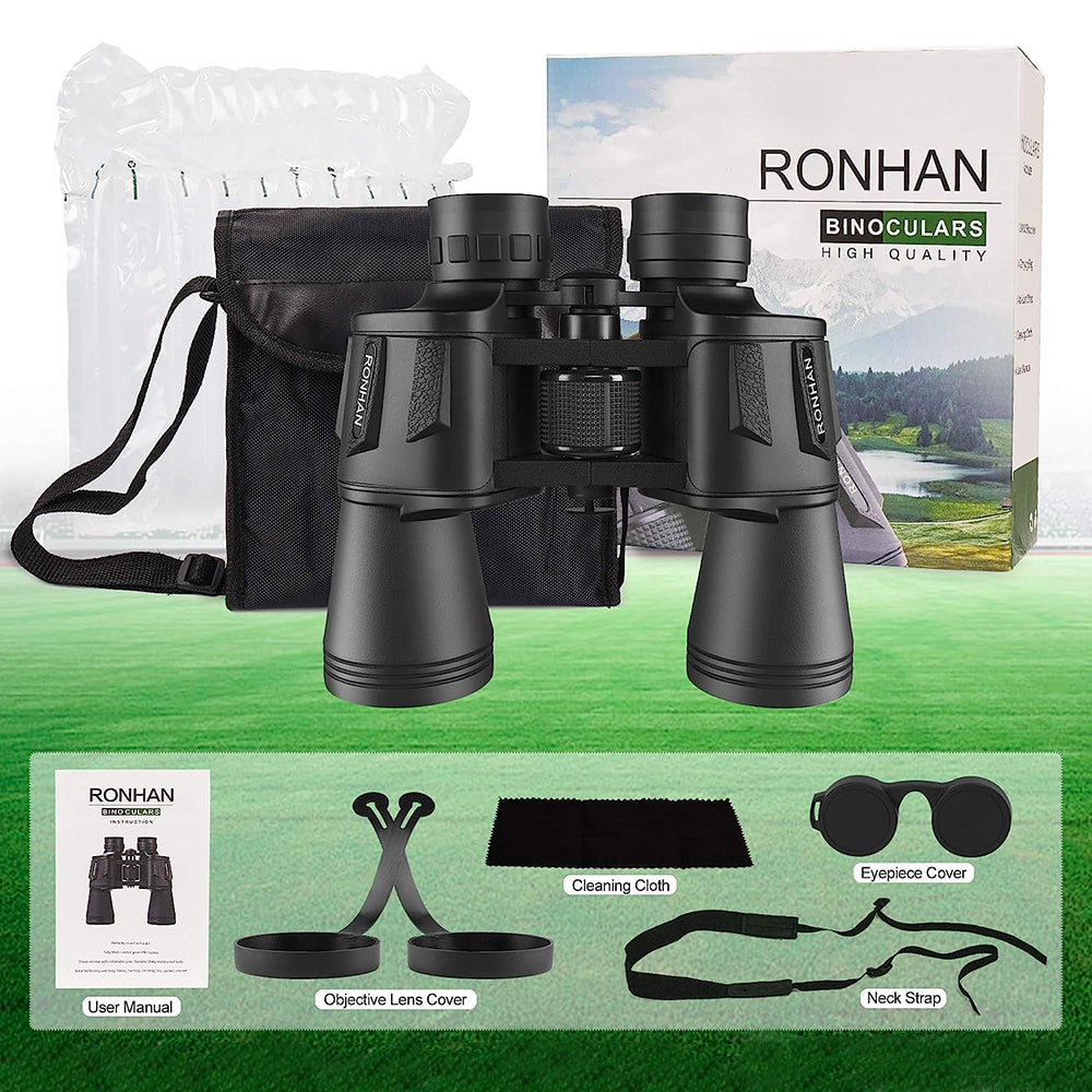 Techsuit BN3 Fernglas, 20x, 50mm, Schwarz