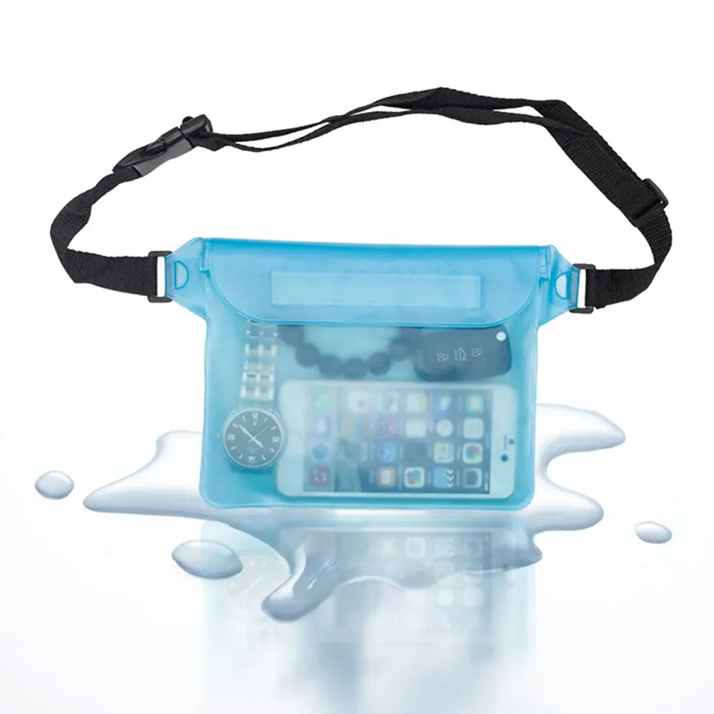 Waterproof heuptas Techsuit, Universeel, Blauw