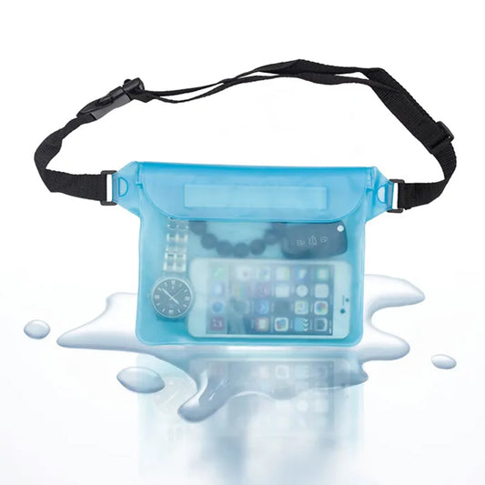 Sac banane étanche Techsuit, universel, bleu