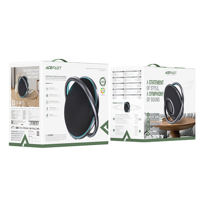 Bluetooth Speaker Acefast K5 Pro, 100W, RGB, Waterdicht, Zwart