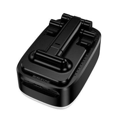 Bluetooth-luidspreker Borofone BR200 Marea 2in1, 5W, TWS, RGB, Zwart