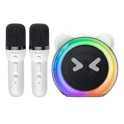 Bluetooth Speaker Yesido YSW36 Kids, 5W, Karaoke, Wit