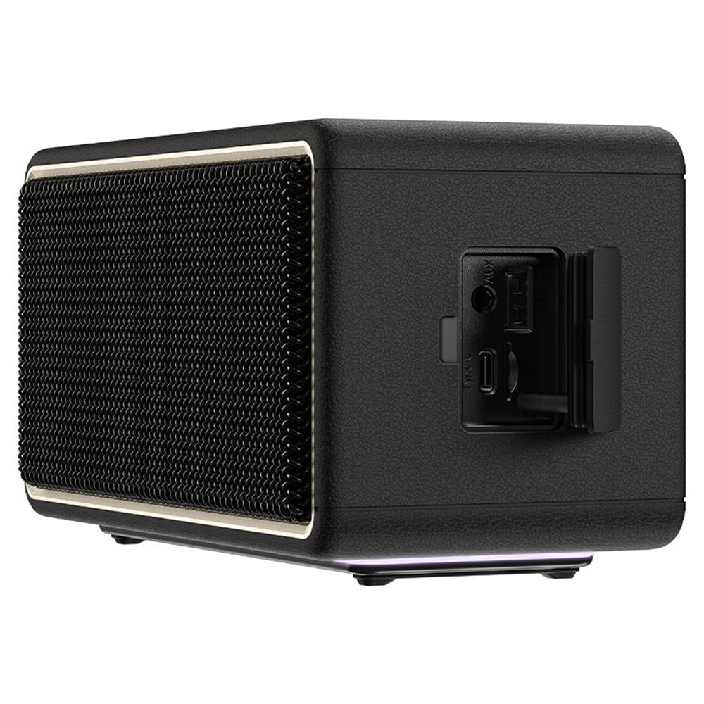 Tragbarer Bluetooth-Lautsprecher Acefast K3 Max, 80W, RGB, Wasserdicht, Schwarz