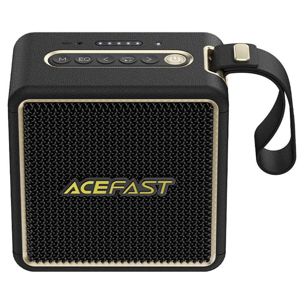 Enceinte Portable Bluetooth Acefast K3 Nano, 1 x 30W - 1 x 16W, RGB, Étanche, Noire