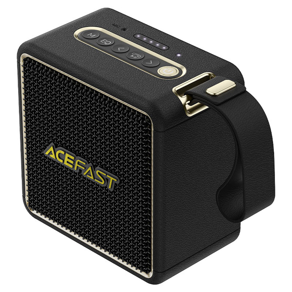 Enceinte Portable Bluetooth Acefast K3 Nano, 1 x 30W - 1 x 16W, RGB, Étanche, Noire