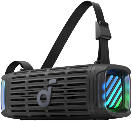 Enceinte Portable Bluetooth Anker SoundCore Boom 3i, 50W, RGB, Étanche, Noire D5100010