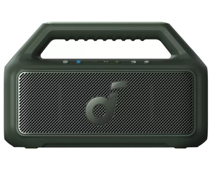 Enceinte Portable Bluetooth Anker SoundCore Boom 2 Nouvelle Version, 80W, TWS, RGB, Étanche, Verte A3138062