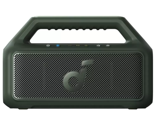 Draagbare Bluetooth Speaker Anker SoundCore Boom 2 Nieuwe Versie, 80W, TWS, RGB, Waterdicht, Groen A3138062