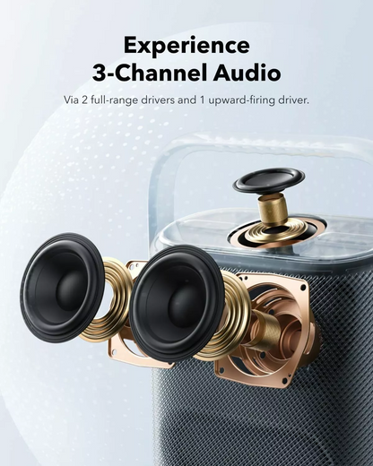 Draagbare Bluetooth Speaker Anker SoundCore Motion X500, 40W, Waterdicht, Zwart, Herverpakt A3131011
