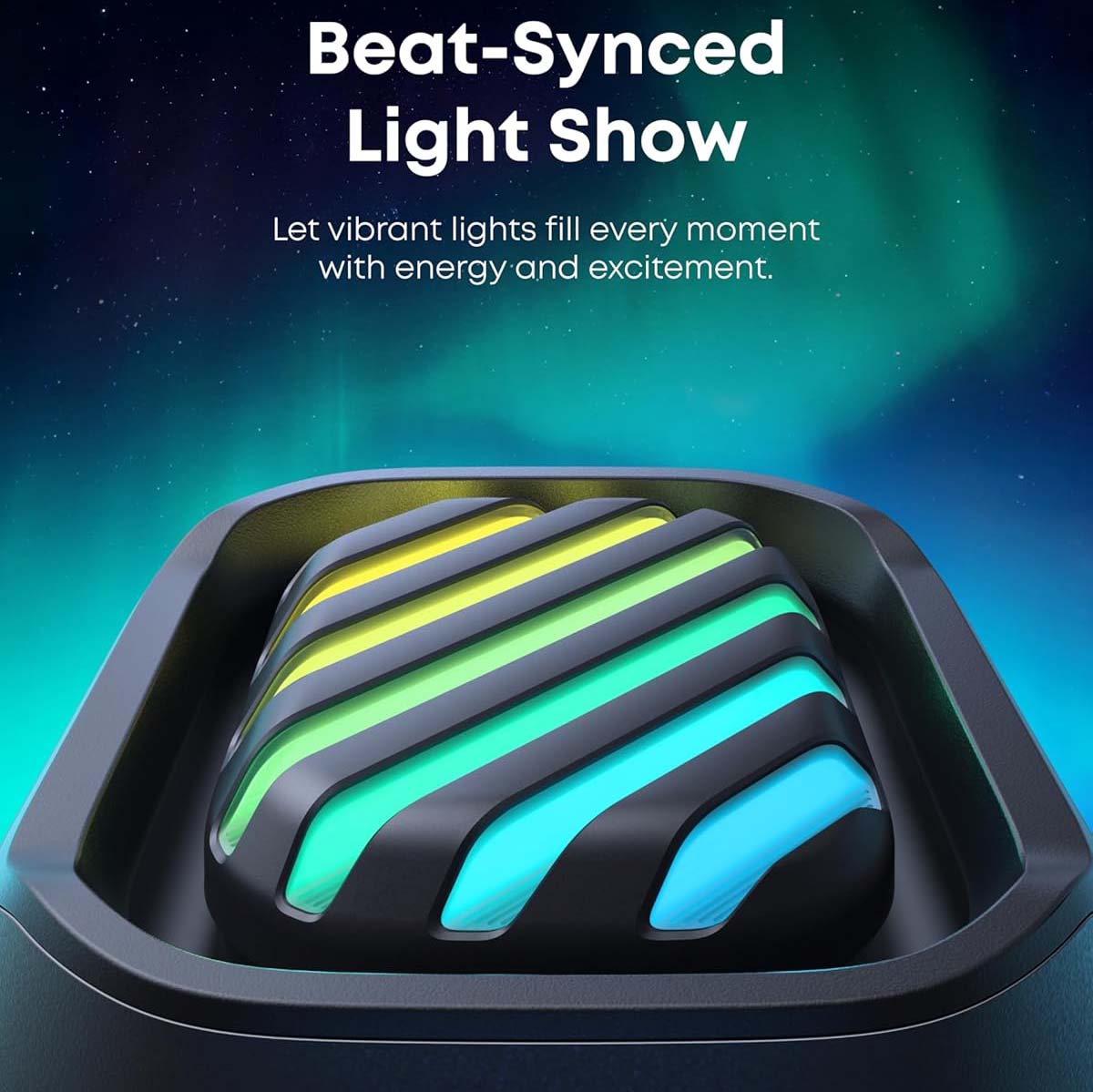 Draagbare Bluetooth Speaker Anker SoundCore Boom 2 Pro, 140W, TWS, RGB, Waterdicht, Zwart A3134A11