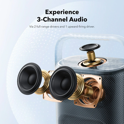 Enceinte Portable Bluetooth Anker SoundCore Motion X500, 40W, Étanche, Rose A3131051