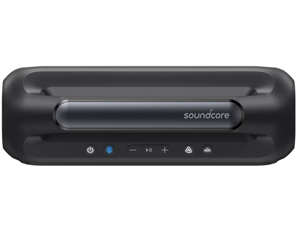 Enceinte Bluetooth Portable Anker SoundCore Boom 2 Nouvelle Version, 80W, TWS, RGB, Étanche, Noire A3138012