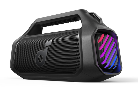 Draagbare Bluetooth Speaker Anker SoundCore Boom 2 Plus Nieuwe Versie, 140W, TWS, RGB, Waterdicht, Zwart A3134012