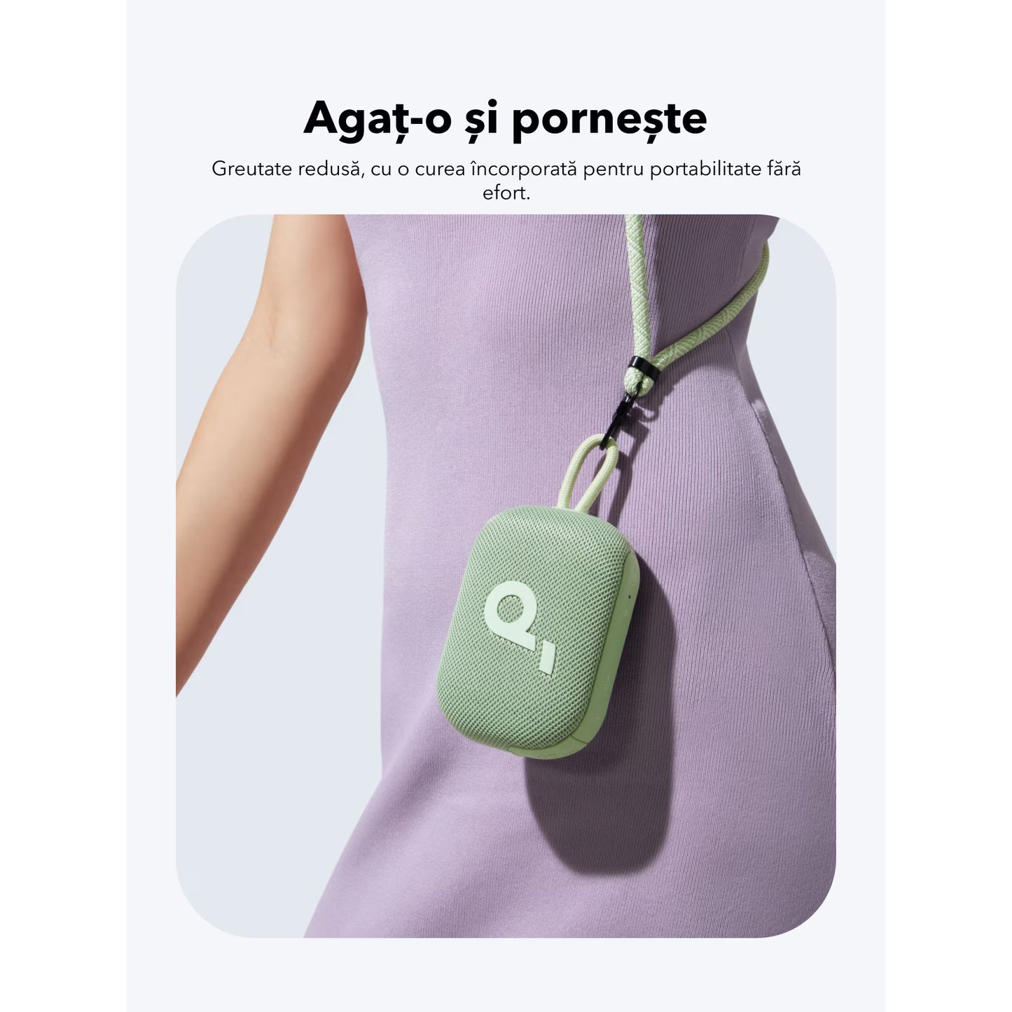Draagbare Bluetooth-luidspreker Anker SoundCore Select 4 Go, 5W, TWS, Waterdicht, Groen A31X1061