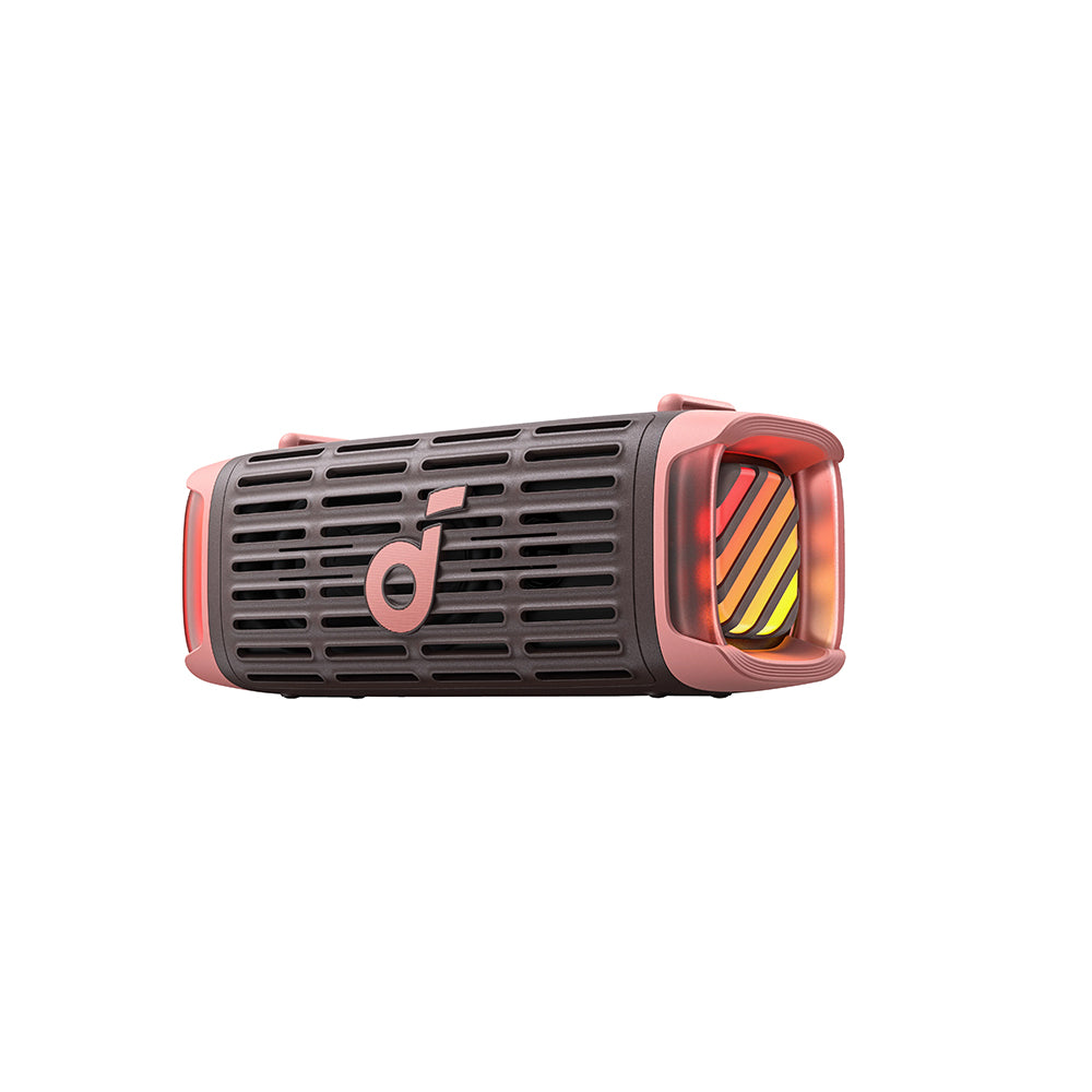 Enceinte Portable Bluetooth Anker SoundCore Boom 3i, 50W, RGB, Étanche, Marron Rose D5100080