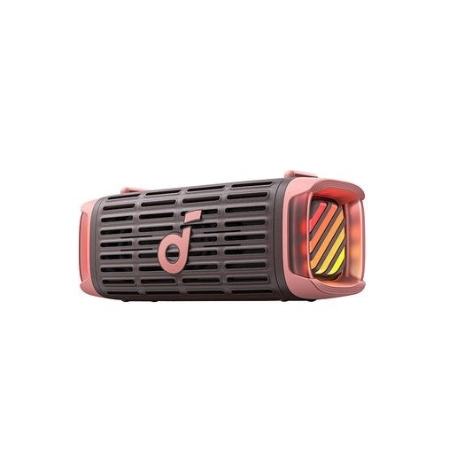 Draagbare Bluetooth Speaker Anker SoundCore Boom 3i, 50W, RGB, Waterdicht, Bruin Roze D5100080