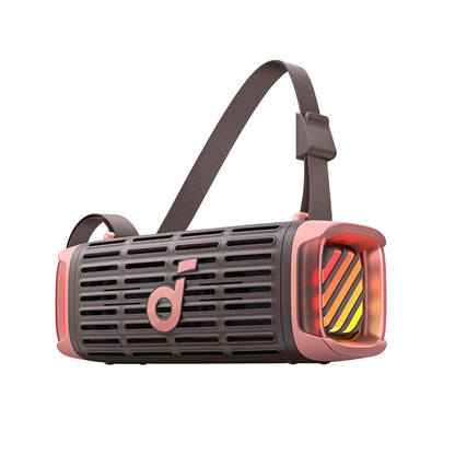 Enceinte Portable Bluetooth Anker SoundCore Boom 3i, 50W, RGB, Étanche, Marron Rose D5100080