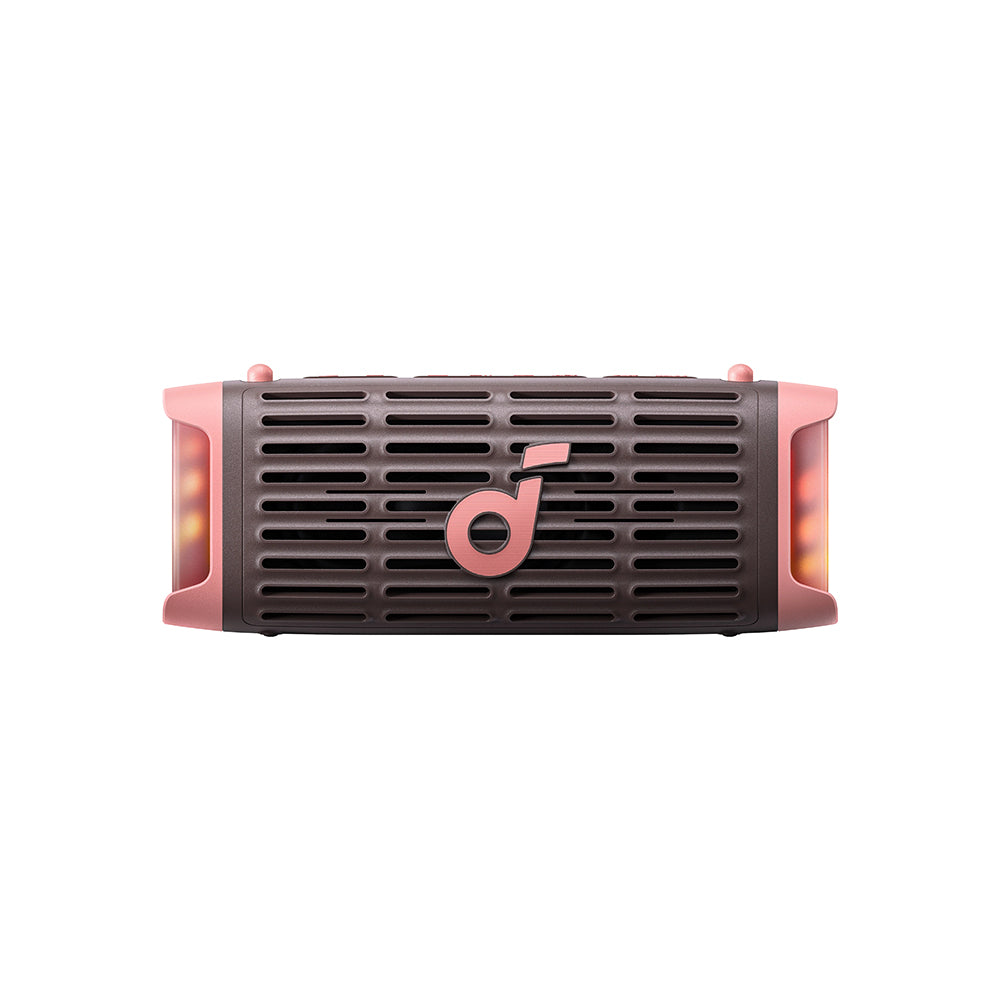 Enceinte Portable Bluetooth Anker SoundCore Boom 3i, 50W, RGB, Étanche, Marron Rose D5100080