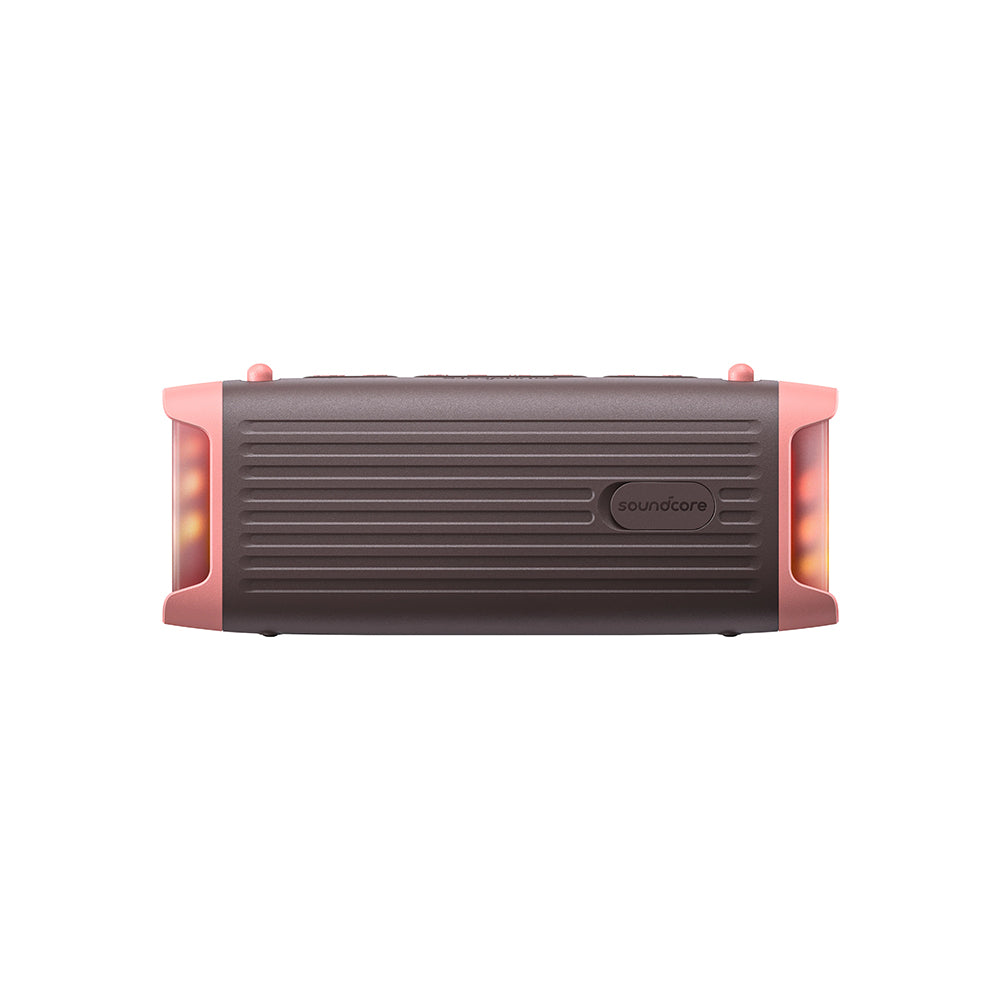 Enceinte Portable Bluetooth Anker SoundCore Boom 3i, 50W, RGB, Étanche, Marron Rose D5100080