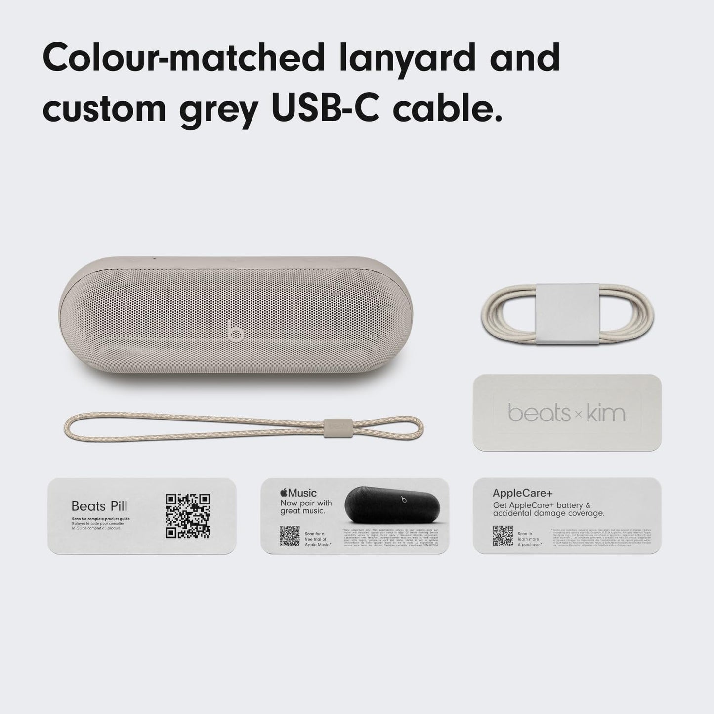 Draagbare Bluetooth Speaker Beats Pill Kim Kardashian Edition, Grijs MAX24ZM/A