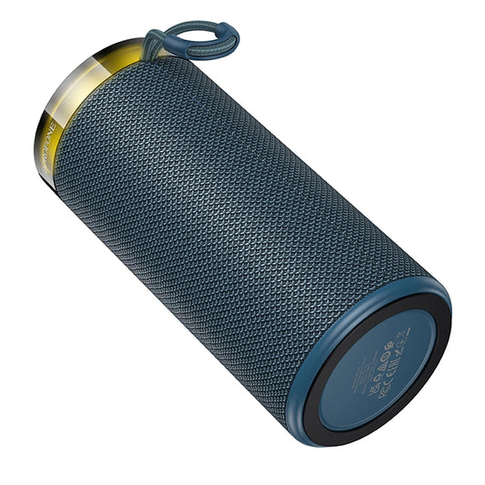 Draagbare Bluetooth-luidspreker Borofone BR105 Loud, 10W, TWS, RGB, Marineblauw