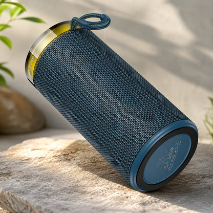 Draagbare Bluetooth-luidspreker Borofone BR105 Loud, 10W, TWS, RGB, Marineblauw