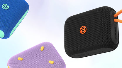 Enceinte Bluetooth Portable Bugani Rove Go 5, 12W, TWS, Étanche, Bleue