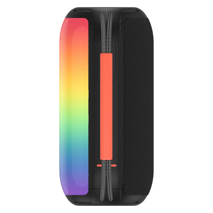 Tragbarer Bluetooth-Lautsprecher Dudao Y21, 2 x 5W, TWS, RGB, Schwarz