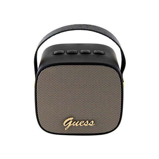 Draagbare Bluetooth Speaker Guess 4G Script Logo, 5W, Zwart