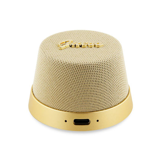 Draagbare Bluetooth Speaker Guess Stand Magnetic Script Metal, 3W, Goud