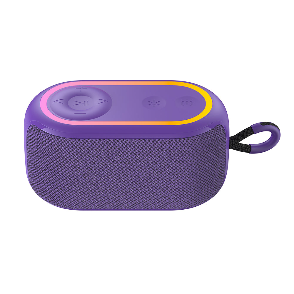 Enceinte Portable Bluetooth HAVIT SK809BT, 7W, RGB, Étanche, Mauve