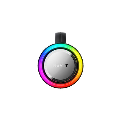 Enceinte Portable Bluetooth HAVIT SK834BT, 2 x 5W, RGB, Étanche, Noire