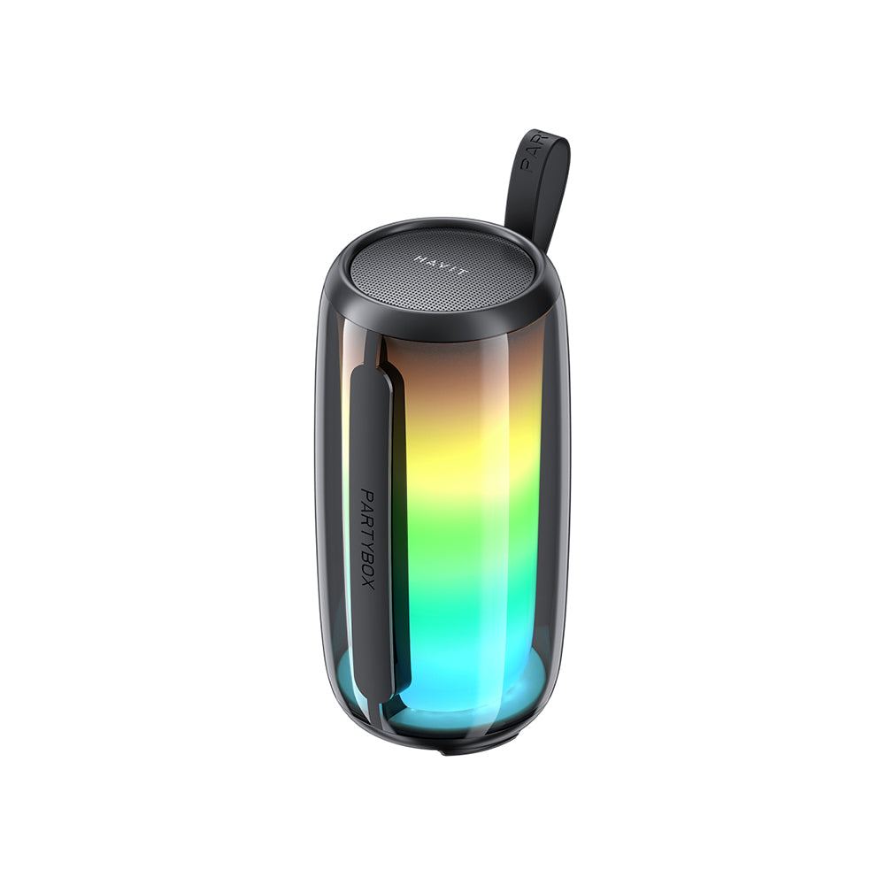 Draagbare Bluetooth Speaker HAVIT SK879BT, 8W, RGB, Waterdicht, Zwart