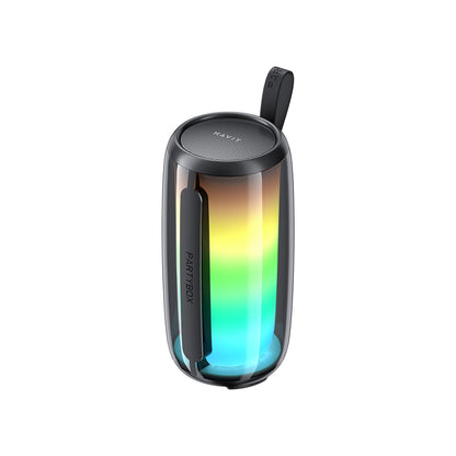 Draagbare Bluetooth Speaker HAVIT SK879BT, 8W, RGB, Waterdicht, Zwart
