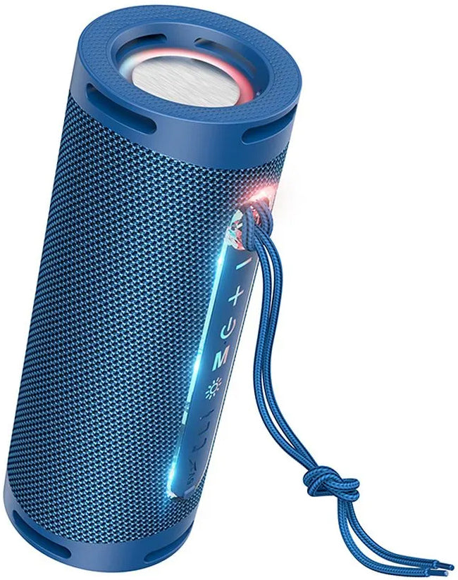 Draagbare Bluetooth Speaker HOCO HC9 Dazzling Pulse Sports, 10W, TWS, RGB, Blauw