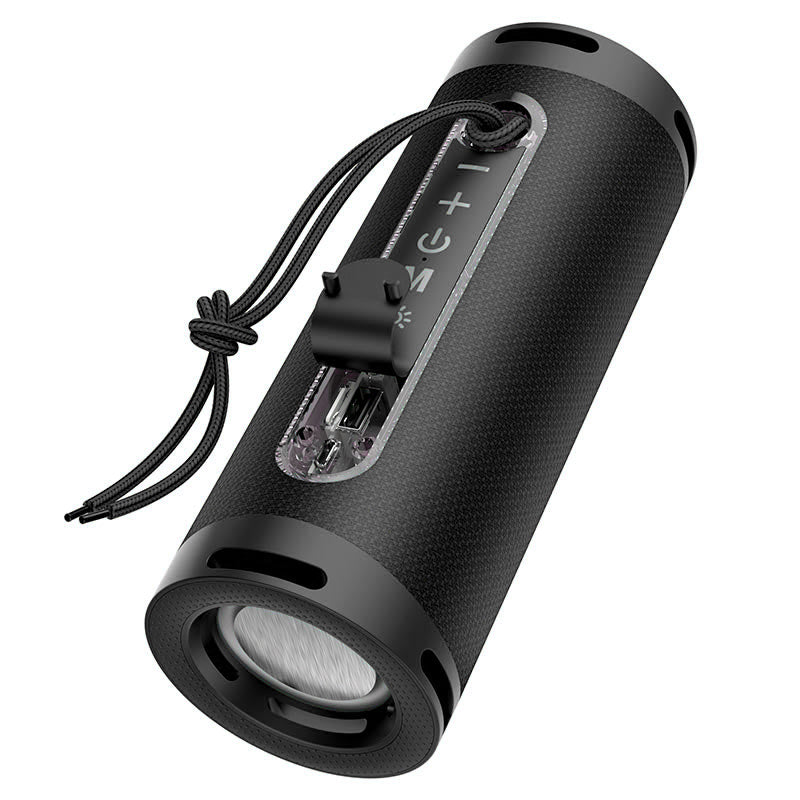 Portable Bluetooth Speaker HOCO HC9 Dazzling Pulse Sports, 10W, TWS, RGB, Black