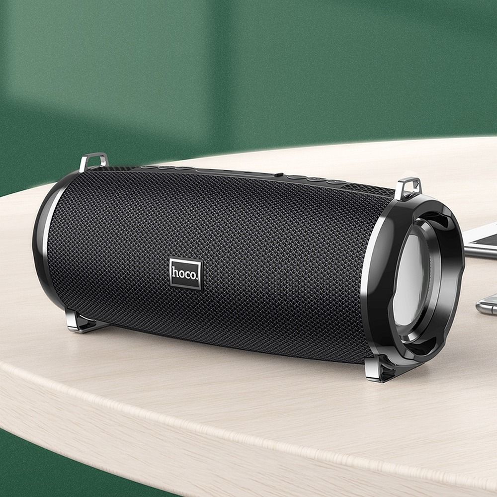 HOCO HC2 Portable Bluetooth Speaker, 2 x 5W, TWS, RGB, Black