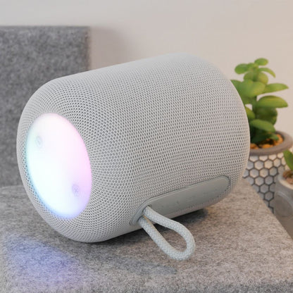 Draagbare Bluetooth Speaker HOCO HC30, 5W, TWS, RGB, Gri