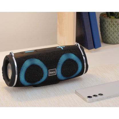 Draagbare Bluetooth Speaker HOCO HC12, 10W, RGB, Waterdicht, Zwart